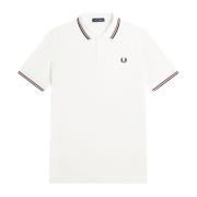 Klassieke Polo Shirt Fred Perry , White , Heren