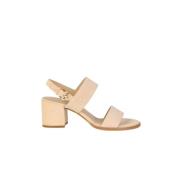 Handgemaakte Minimalistische Assia Sandalen Beige Roberto Festa , Beig...