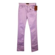 Pre-owned Cotton jeans Missoni Pre-owned , Pink , Dames