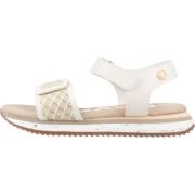 Stijlvolle Platte Sandalen voor Vrouwen Gioseppo , White , Dames