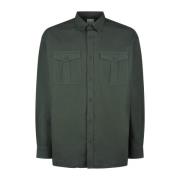 Stijlvolle Overhemden Emporio Armani , Green , Heren