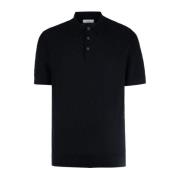 Klassieke Polo Shirt voor Mannen Paolo Pecora , Black , Heren