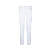 Klassieke Denim Jeans Collectie Hand Picked , White , Heren