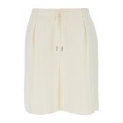Casual Denim Shorts voor Vrouwen Calvin Klein , Beige , Dames
