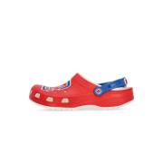 LA Clippers Classic Clog Blauw Crocs , Red , Heren