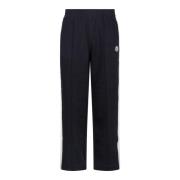 Sportbroek met Zijstrepen Moncler , Black , Dames