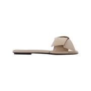 Pre-owned Leather flats Acne Studios Pre-owned , Beige , Dames