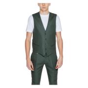 Heren Gilet Lente/Zomer Collectie Antony Morato , Green , Heren