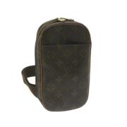 Pre-owned Canvas louis-vuitton-bags Louis Vuitton Vintage , Brown , Da...