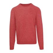 Luxe Cashmere Wol Trui Malo , Red , Heren