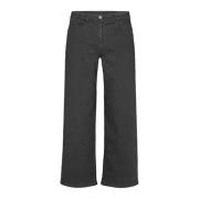 Serene Losse Broek Zwart LauRie , Black , Dames