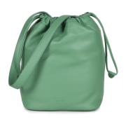 Groene Bucket Bag met Verstelbare Band Douuod Woman , Green , Dames