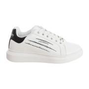 Sportieve Mid-Top Sneakers Plein Sport , White , Heren