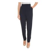 Era Soft Cady Broek Max Mara Studio , Blue , Dames