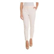 New York Style Broek met Amerikaanse Zak Max Mara Weekend , White , Da...