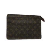 Pre-owned Canvas louis-vuitton-bags Louis Vuitton Vintage , Brown , Da...