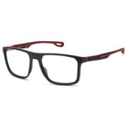 Zwart Rood Brillenmontuur Carrera , Multicolor , Unisex