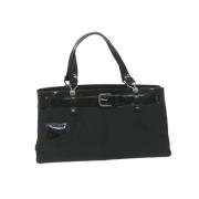 Pre-owned Nylon handbags Dior Vintage , Black , Dames