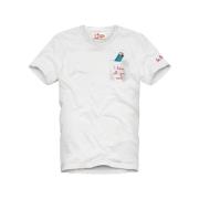 T-Shirts Saint Barth , White , Heren