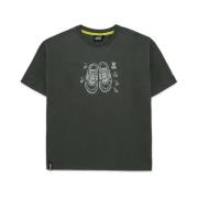 Vintage Casual T-shirt Sneakers Munich , Green , Heren