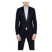 Heren Pak Jas Lente/Zomer Collectie Antony Morato , Black , Heren