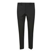 Slim Fit Chino Pant Zwart RRD , Black , Heren