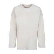 Witte Sweaters voor een Stijlvolle Look Maison Margiela , White , Dame...