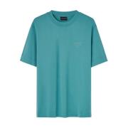 Groen Logo T-shirt Emporio Armani , Green , Heren