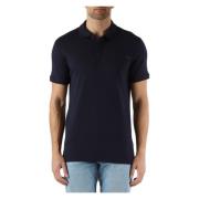 Extra Slim Fit Stretch Katoenen Polo Guess , Blue , Heren