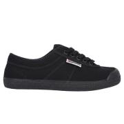 Retro Canvas Sneakers Kawasaki , Black , Heren