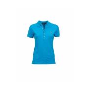 Julie Slim Polo Shirt Polo Ralph Lauren , Blue , Dames