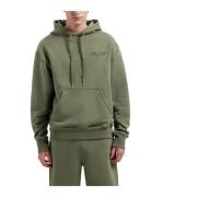 Studio Hoodie Olaf Hussein , Green , Heren