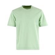 Groene Aqua Jersey Piquet T-Shirt Circolo 1901 , Green , Heren