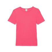 Geribbeld T-shirt in Ella-stijl Ines De La Fressange Paris , Pink , Da...