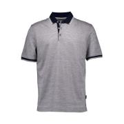 Grijze Polo Shirt Bugatti , Gray , Heren