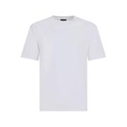 Witte Crew Neck T-shirt Polos Save The Duck , White , Heren