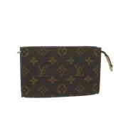 Pre-owned Canvas louis-vuitton-bags Louis Vuitton Vintage , Brown , Da...