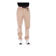 Zand Broek Logo Zijzakken Woolrich , Beige , Heren