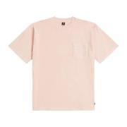 Basis Zak T-Shirt Patta , Pink , Heren