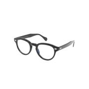 Zwarte optische bril, veelzijdig en stijlvol Moscot , Black , Unisex