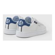 Klassieke Leren Sneakers Pepe Jeans , White , Heren