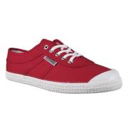 Canvas Schoen Vurig Rood Origineel Kawasaki , Red , Dames