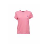 Korte Mouw T-shirt Polo Ralph Lauren , Pink , Dames