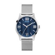 Casual Life Roestvrijstalen Horloge Blauwe Wijzerplaat Guess , Gray , ...