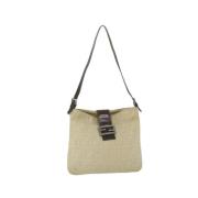 Pre-owned Canvas fendi-bags Fendi Vintage , Beige , Dames