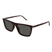 Designer Zonnebril SL 668 Zwart Saint Laurent , Brown , Heren