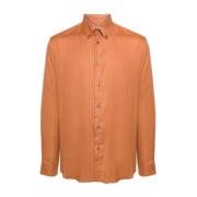 Oranje Shirt Collectie PS By Paul Smith , Orange , Heren