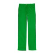 Groene Chino Broek Rechte Pasvorm Ines De La Fressange Paris , Green ,...