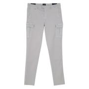 Zip Slim-Fit Jeans Tramarossa , Gray , Heren