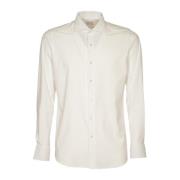Witte Overhemden voor Mannen Bagutta , Beige , Heren